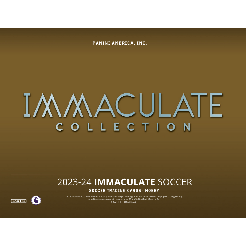 2024 Panini Immaculate Soccer Hobby 6 Box Case