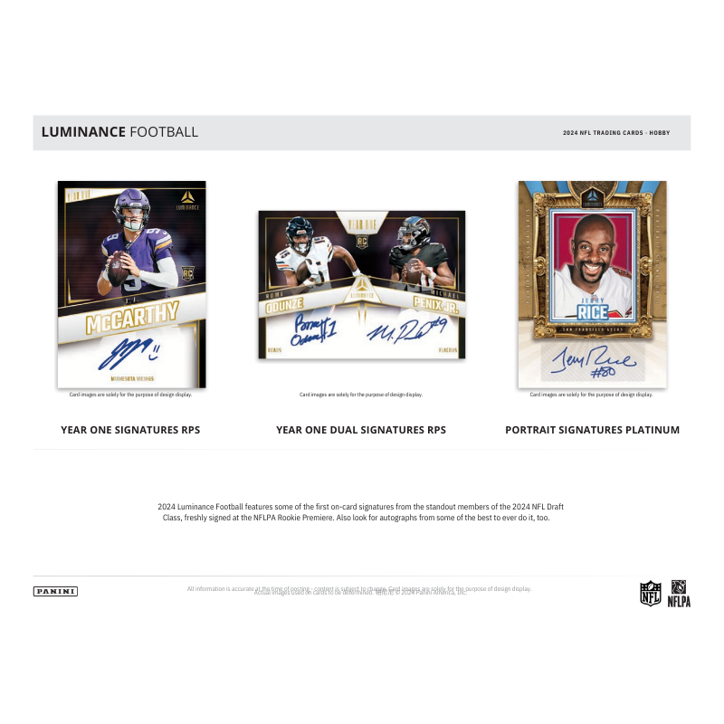 2024 Panini Luminance Football Hobby Box