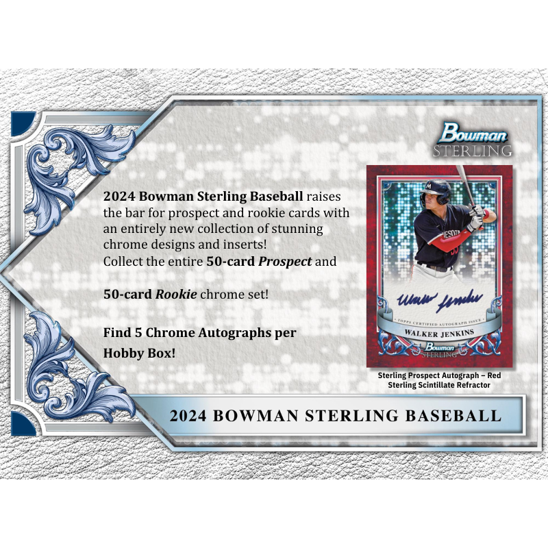 2024 Bowman Sterling Baseball Hobby Box