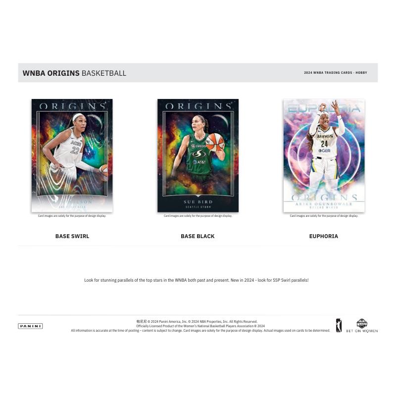 2024 Panini Origins WNBA Basketball Hobby 10 Box Case