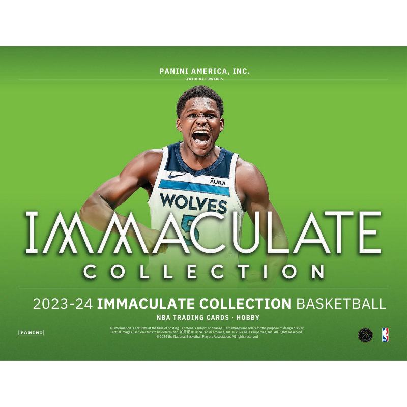 2023/24 Panini Immaculate Basketball Hobby 5 Box Case
