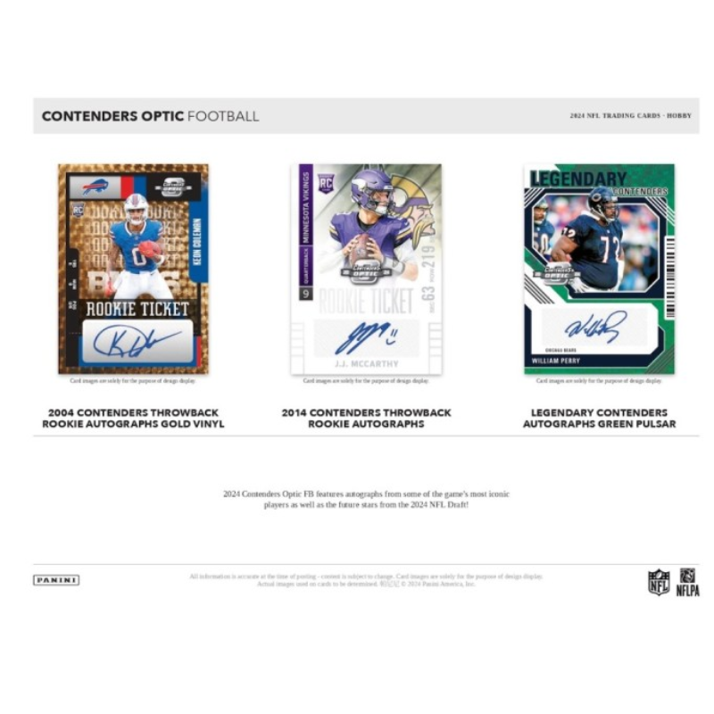 2024 Panini Contenders Optic Football Hobby Box