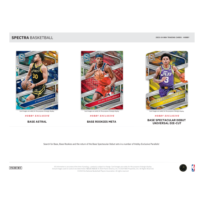 2023/24 Panini Spectra Basketball Hobby 8 Box Case